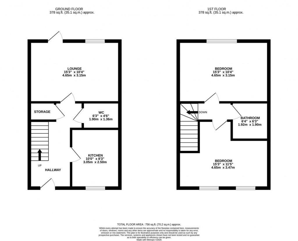 Floorplans For Austin Rise, Burton Latimer