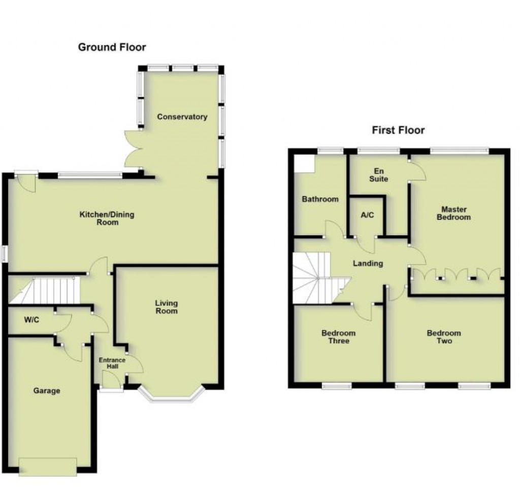 Floorplans For Fern Ley Close, Market Harborough