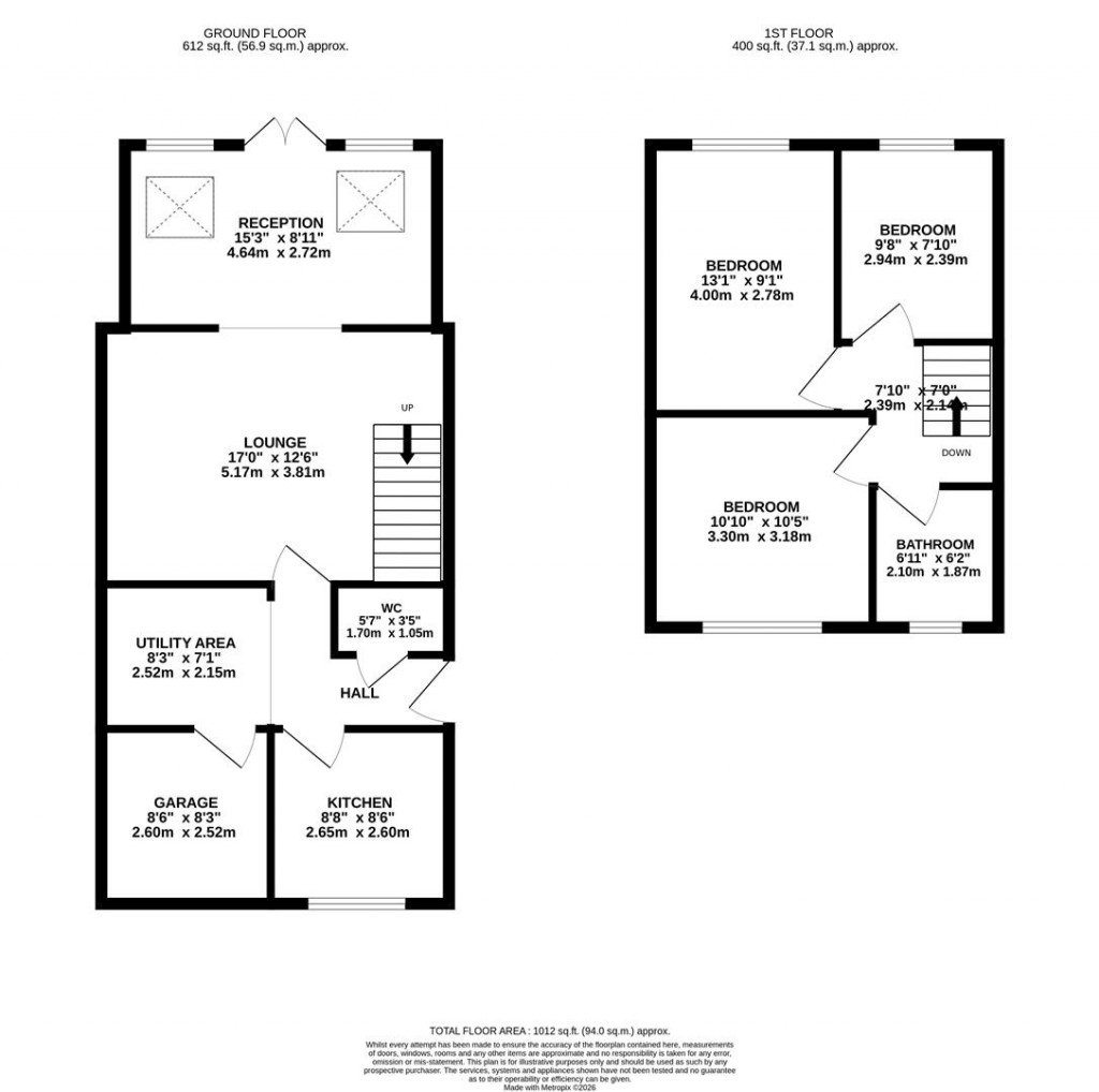 Floorplans For Morby Court, Burton Latimer