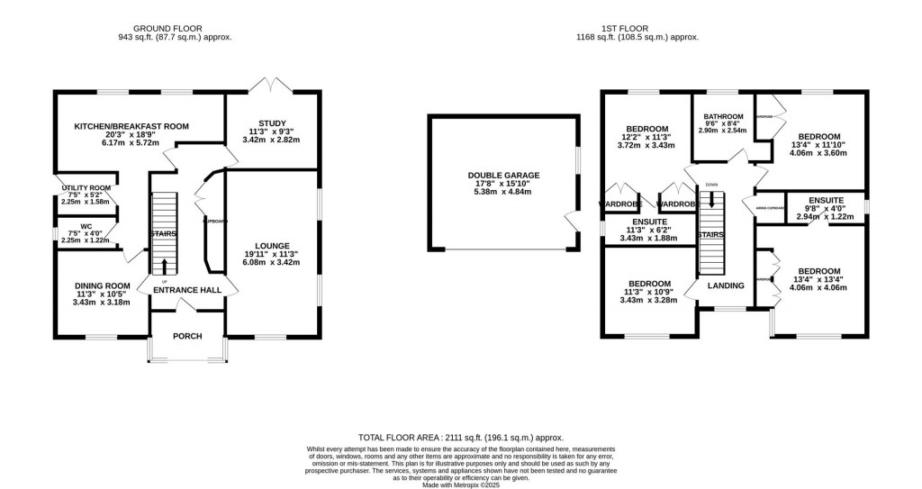 Floorplans For Riverview, Burton Latimer