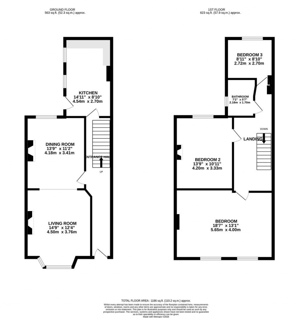 Floorplans For Westfield Road, Wellingborough