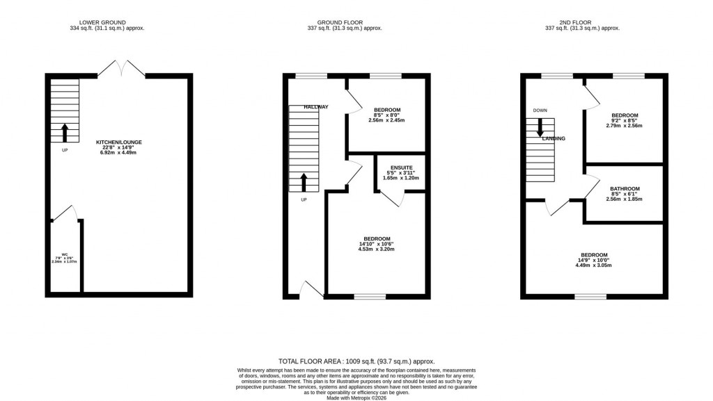 Floorplans For Ford Street, Kettering