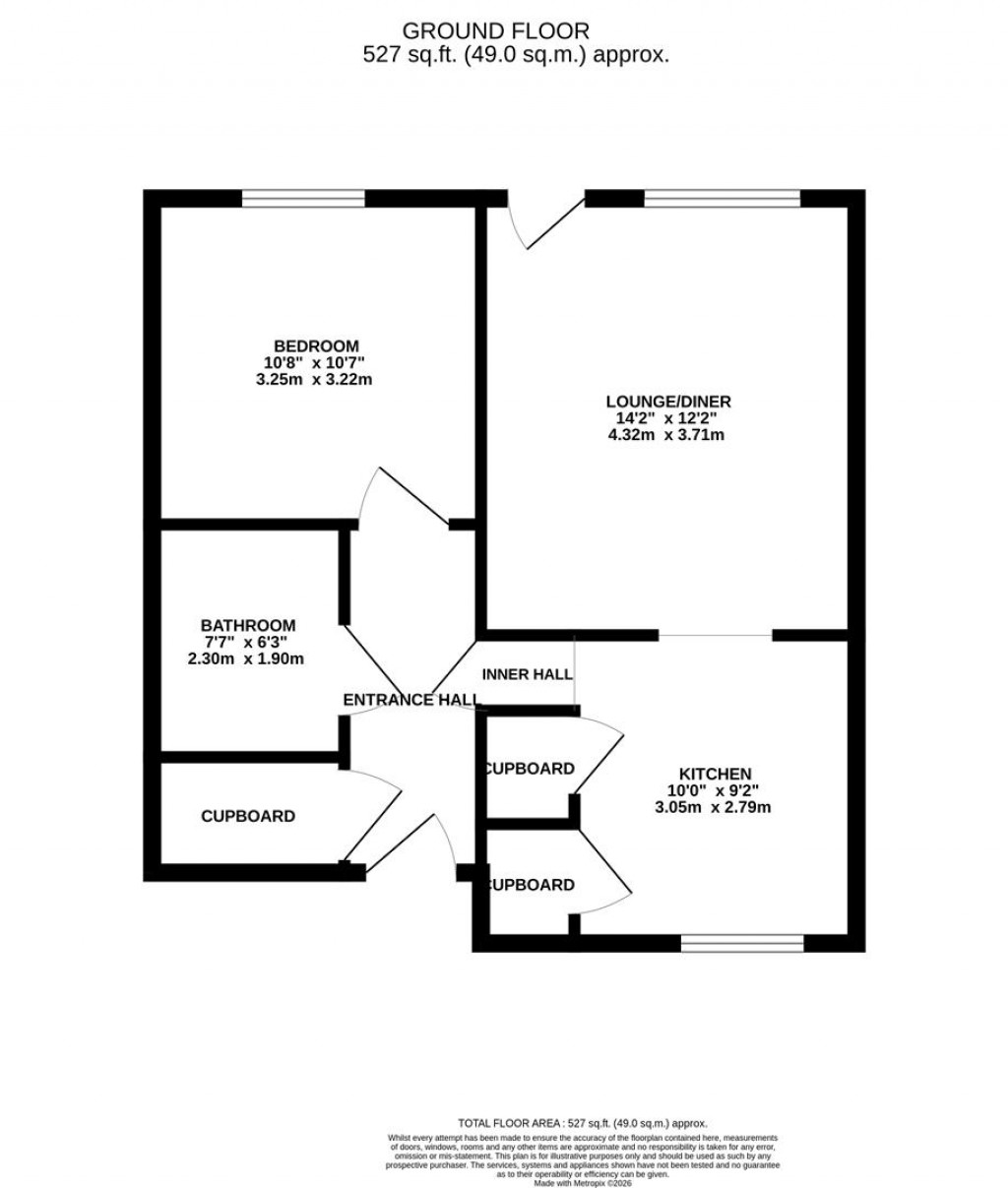 Floorplans For Hunters Close, Northampton