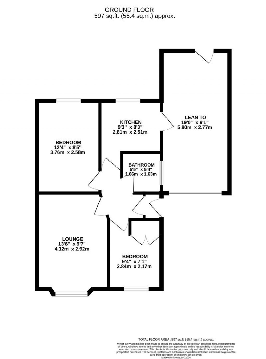 Floorplans For Rydalside, Kettering