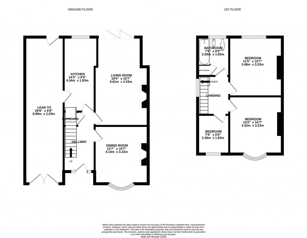 Floorplans For Belvedere Road, Kettering