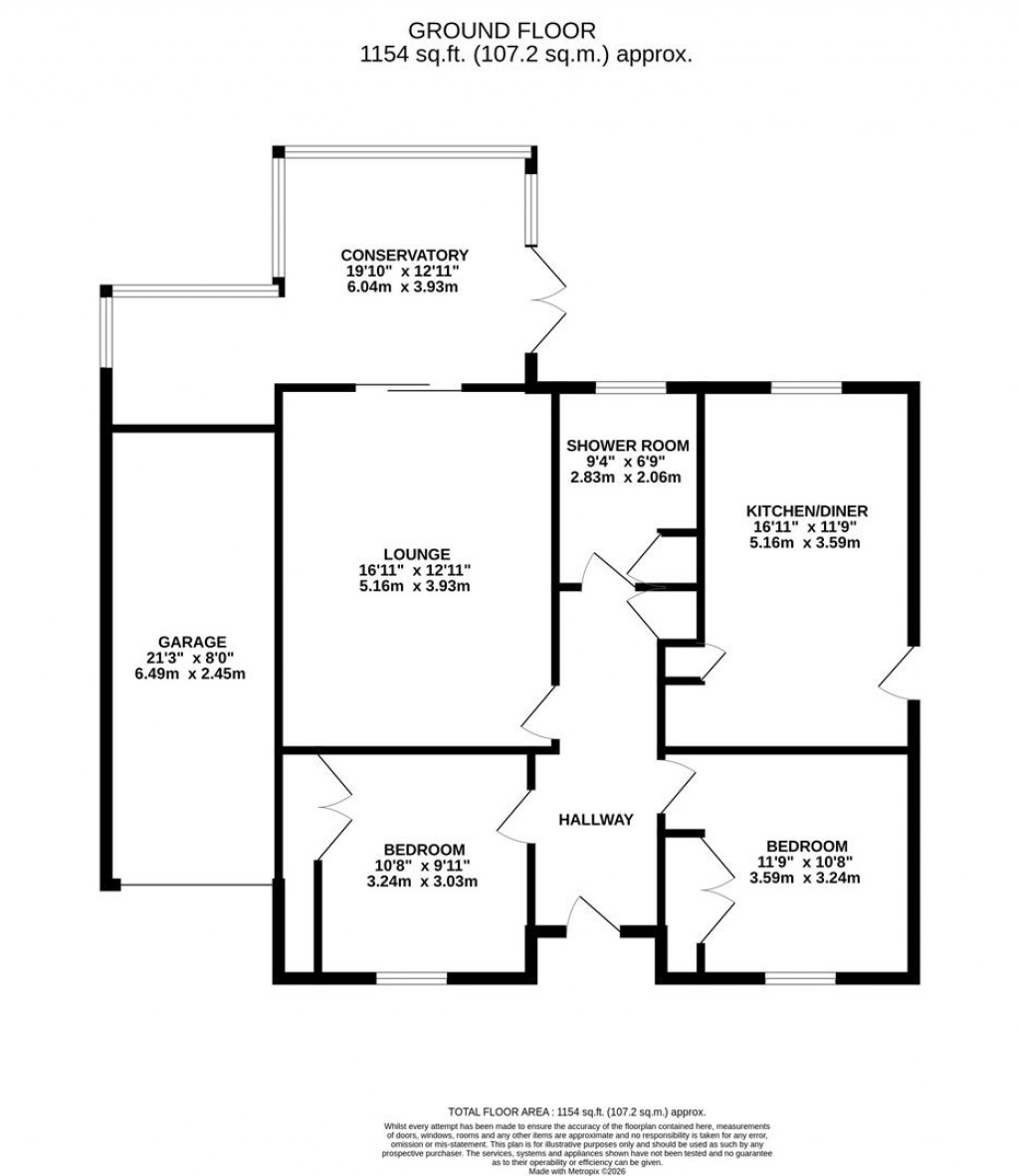 Floorplans For West Way, Kettering