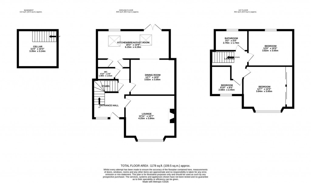 Floorplans For The Vale, Northampton