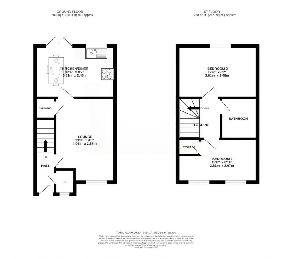 Floorplans For Ogilvie Avenue, Northampton