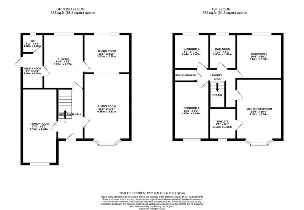 Floorplans For Burystead Rise, Raunds