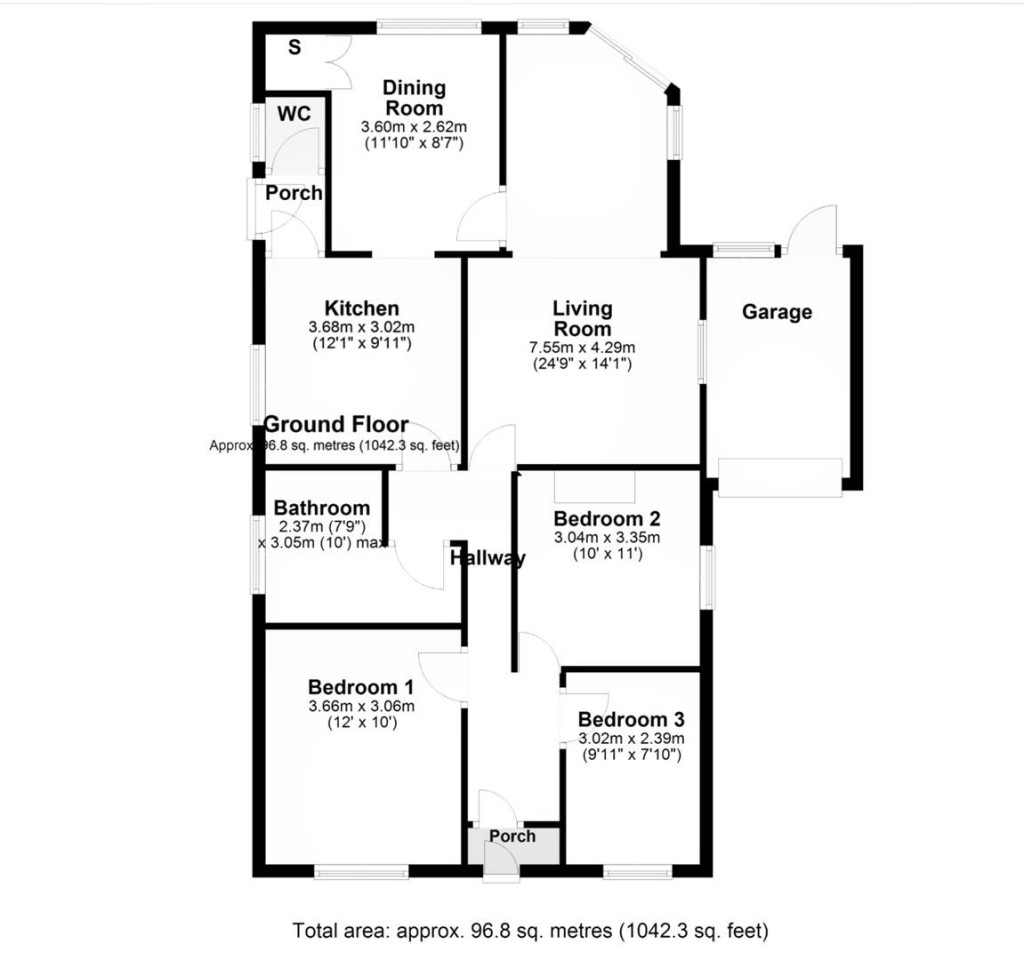Floorplans For Neale Avenue, Kettering