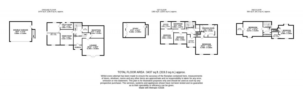 Floorplans For Old Road, Scaldwell