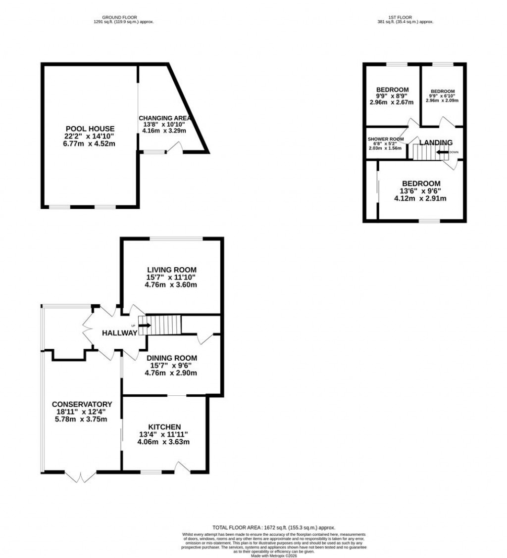 Floorplans For Langley Court, Burton Latimer