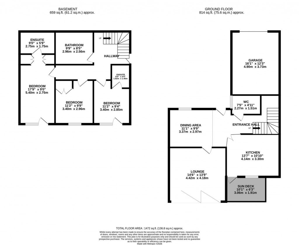 Floorplans For Lawson Court, Cottingham, Market Harborough