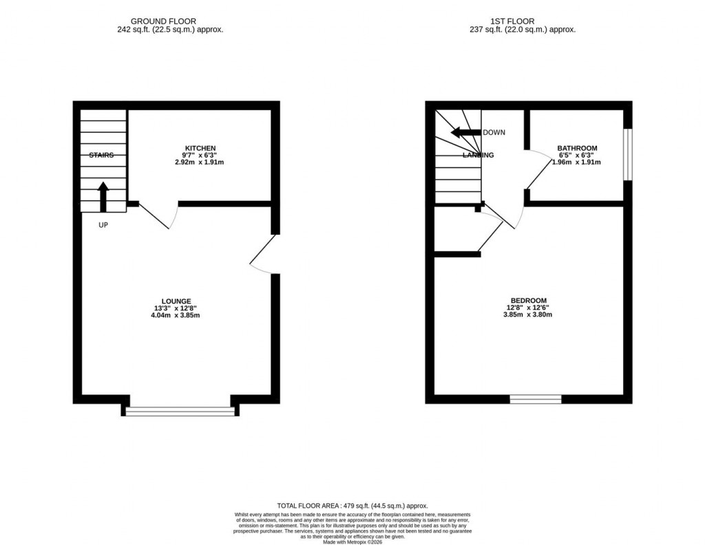 Floorplans For Irthlingborough Road, Wellingborough