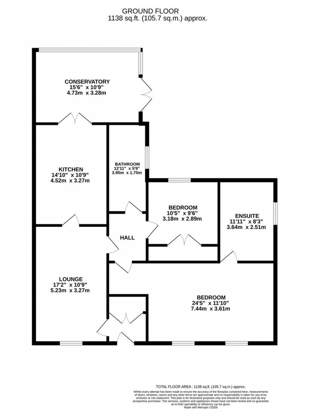 Floorplans For Bishops Way, Corby