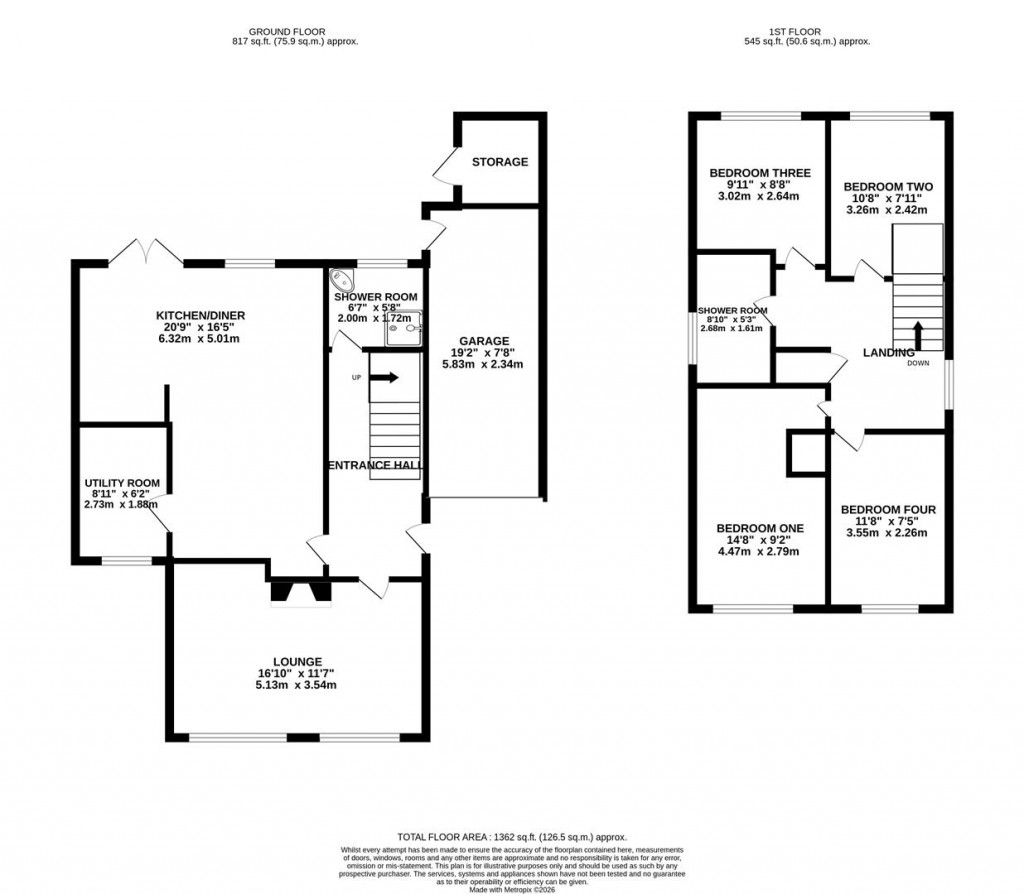 Floorplans For Sherwood Avenue, Northampton
