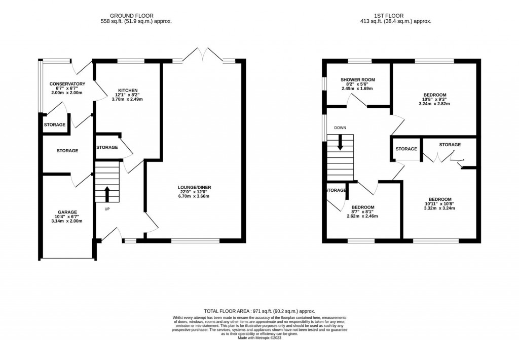 Floorplans For Rockingham Road, Kettering