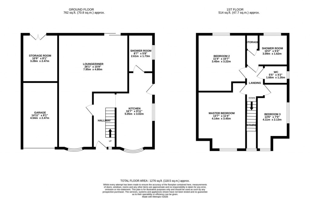 Floorplans For Lightfoot Lane, Middleton, Market Harborough