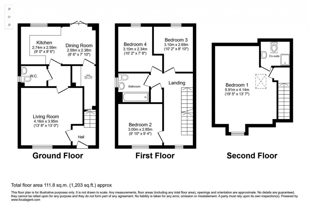 Floorplans For Storer Road, Earl Shilton