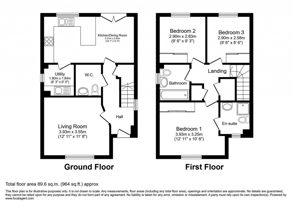 Floorplans For Storer Road, Earl Shilton