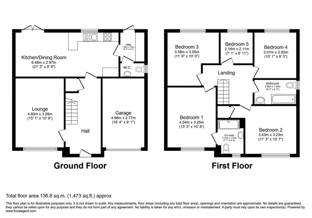Floorplans For Matlock Drive, Fleckney