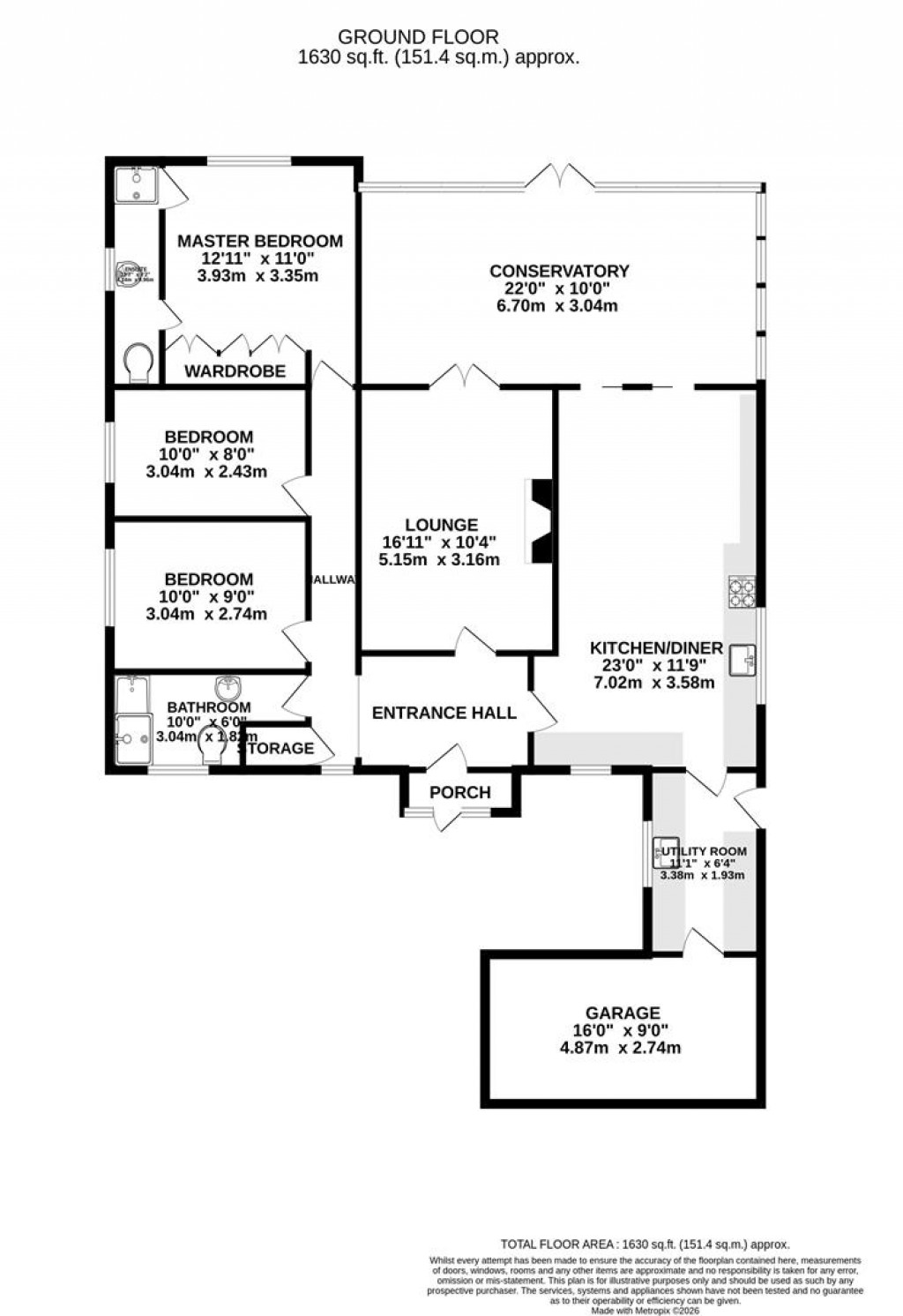 Floorplans For Copelands Road, Desborough, Kettering
