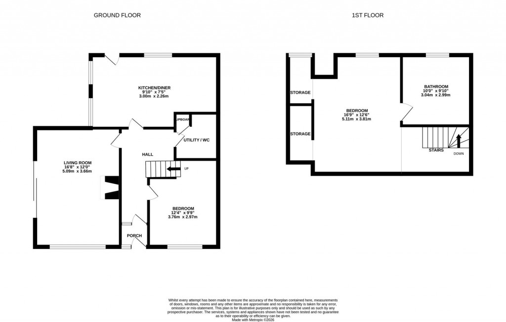 Floorplans For West Way, Kettering