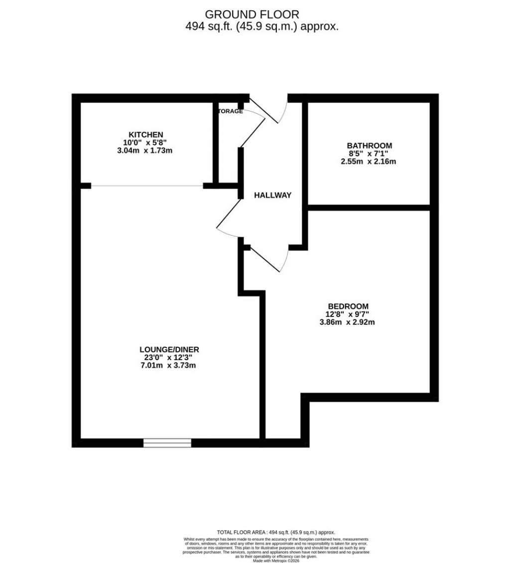 Floorplans For Kettering Road, Market Harborough