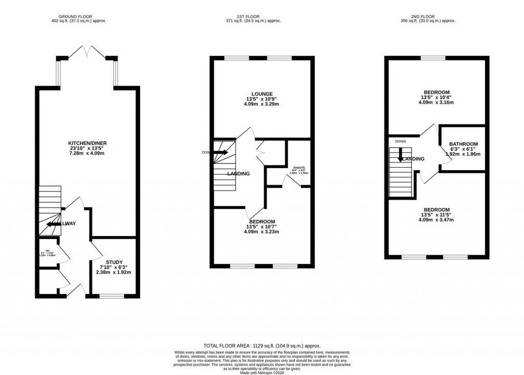 Floorplans For Belton Road, Barton Seagrave, Kettering
