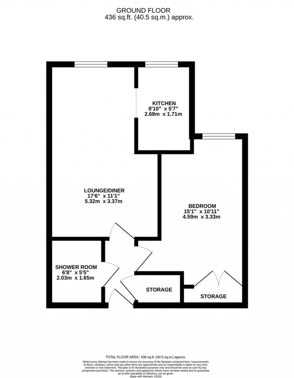 Floorplans For Northampton Road, Market Harborough