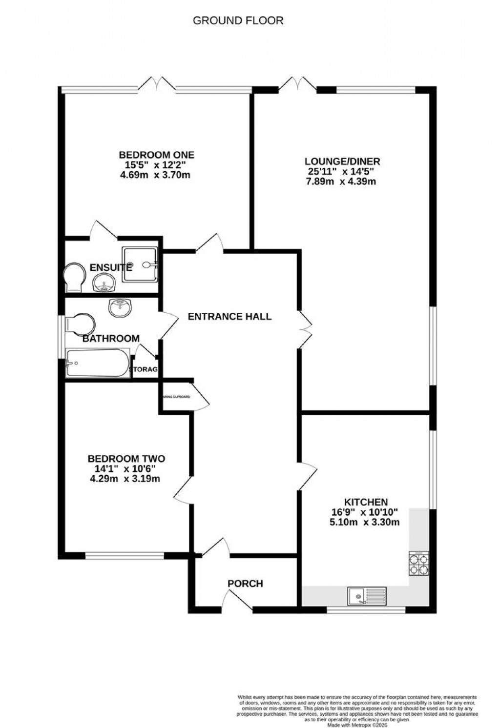 Floorplans For Pipers Hill Road, Kettering