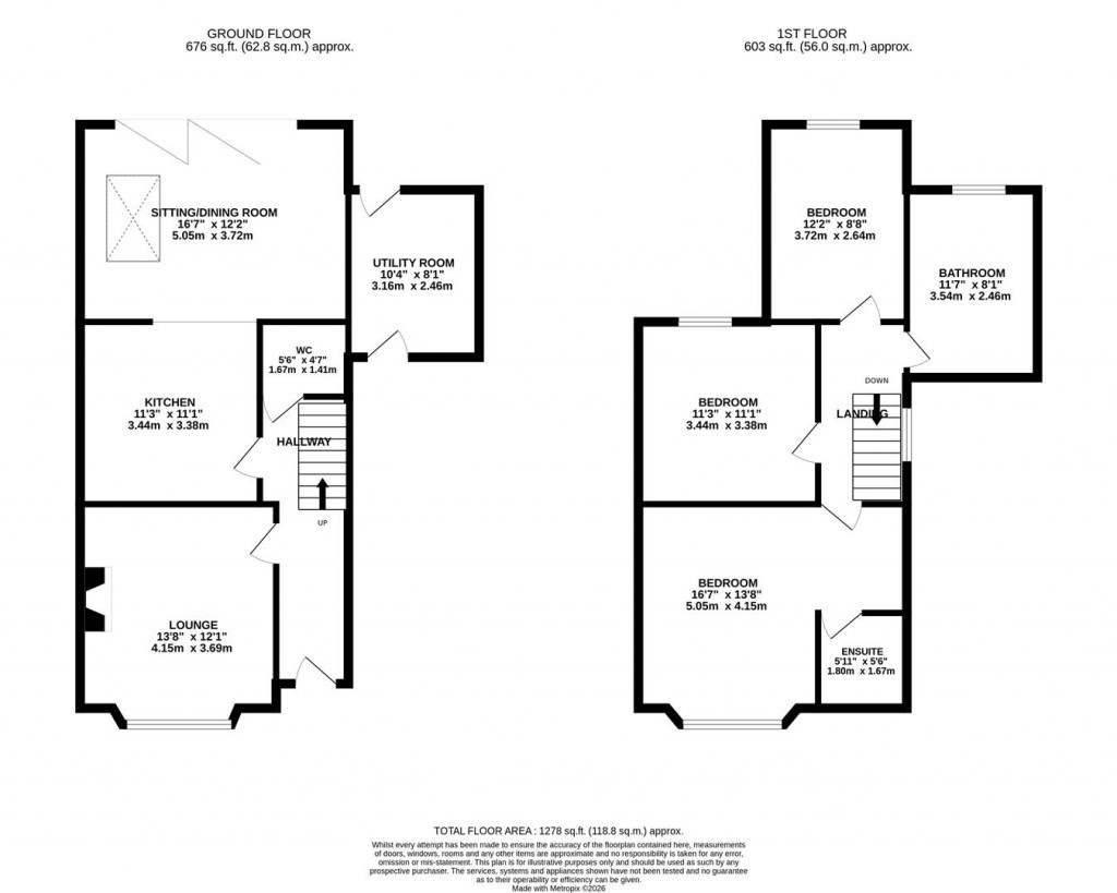 Floorplans For St. Barnabas Street, Wellingborough
