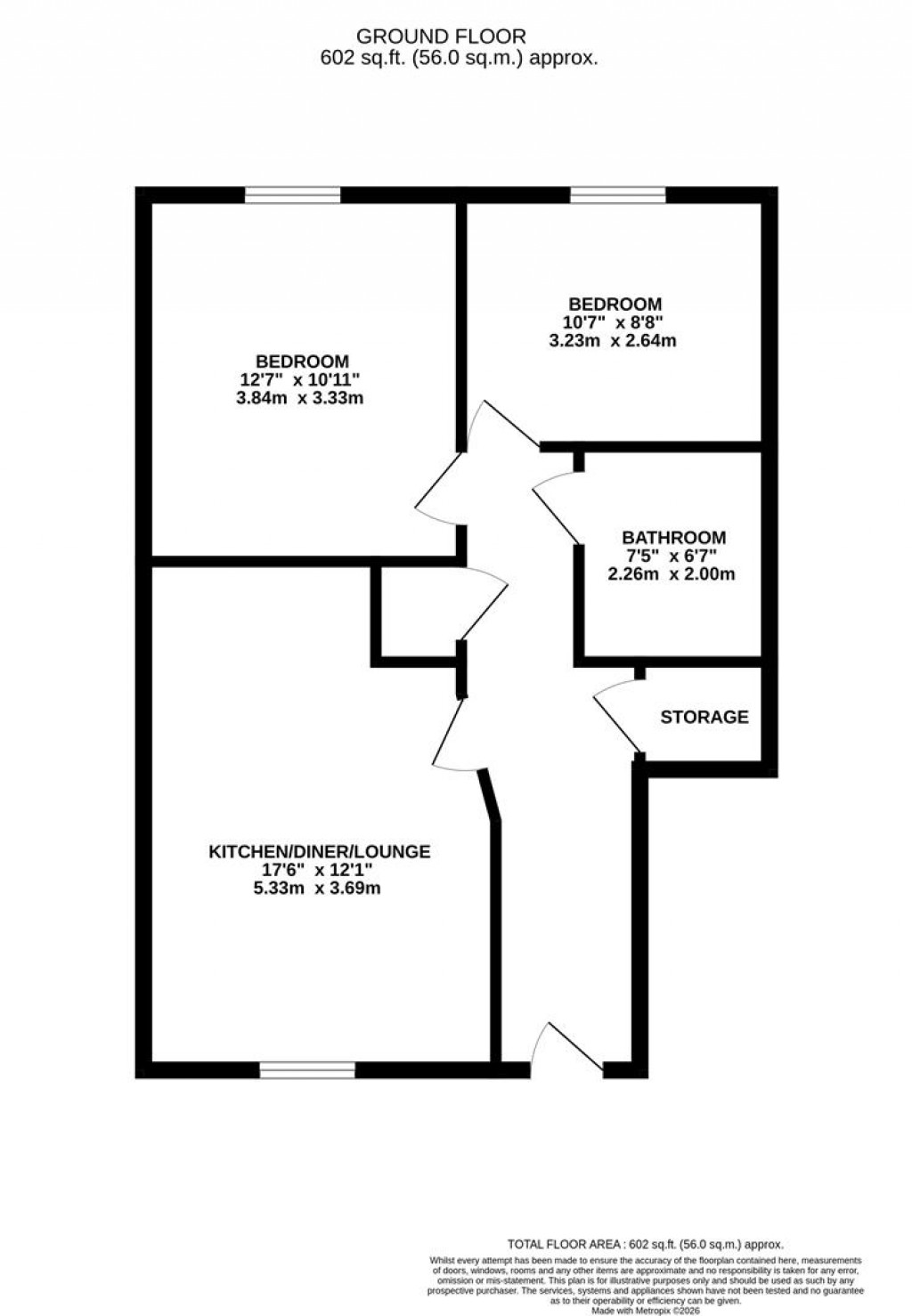 Floorplans For Northampton Road, Wellingborough