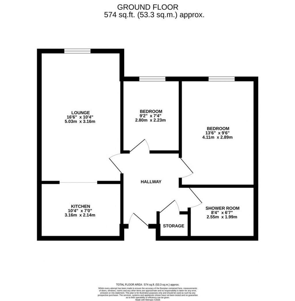 Floorplans For George Street, Kettering