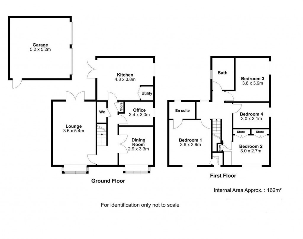 Floorplans For Grant Drive, Corby