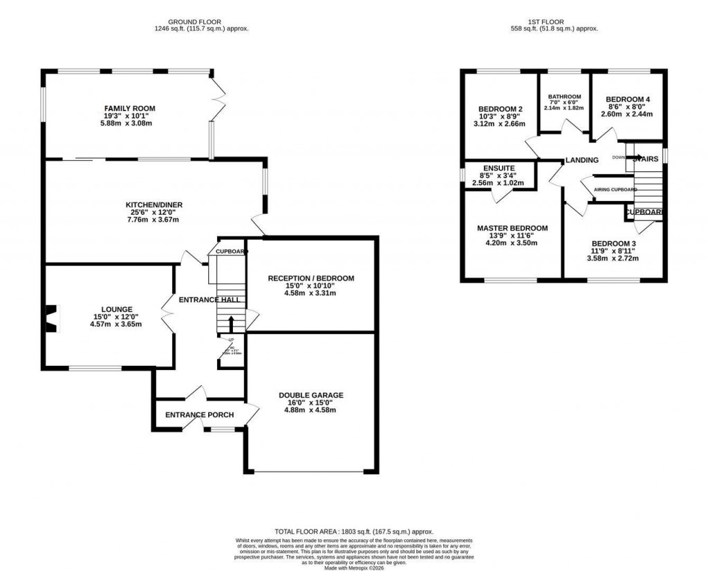 Floorplans For Burystead Rise, Raunds