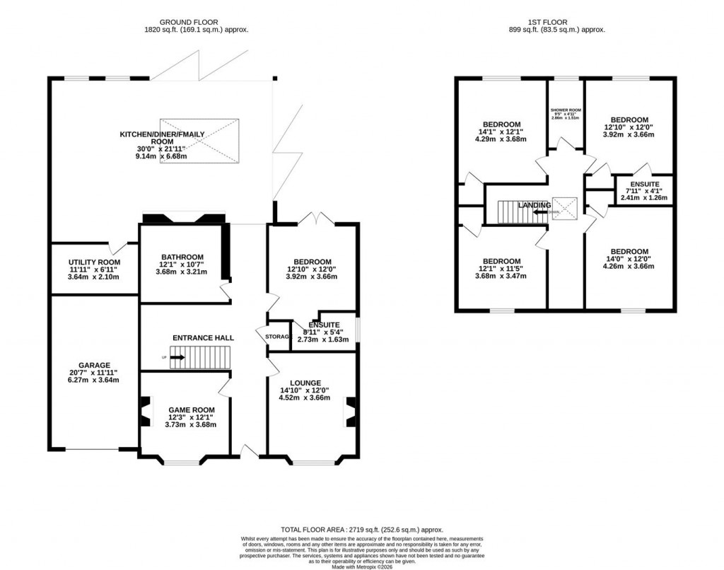 Floorplans For Gipsy Lane, Kettering