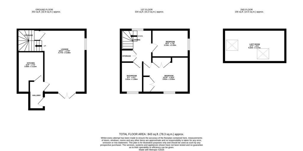 Floorplans For Wold Road, Burton Latimer