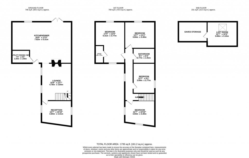 Floorplans For Westfield Road, Wellingborough