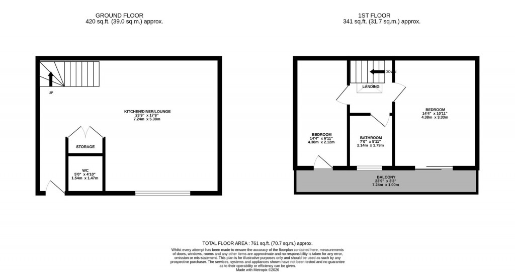 Floorplans For Weldon Road, Corby