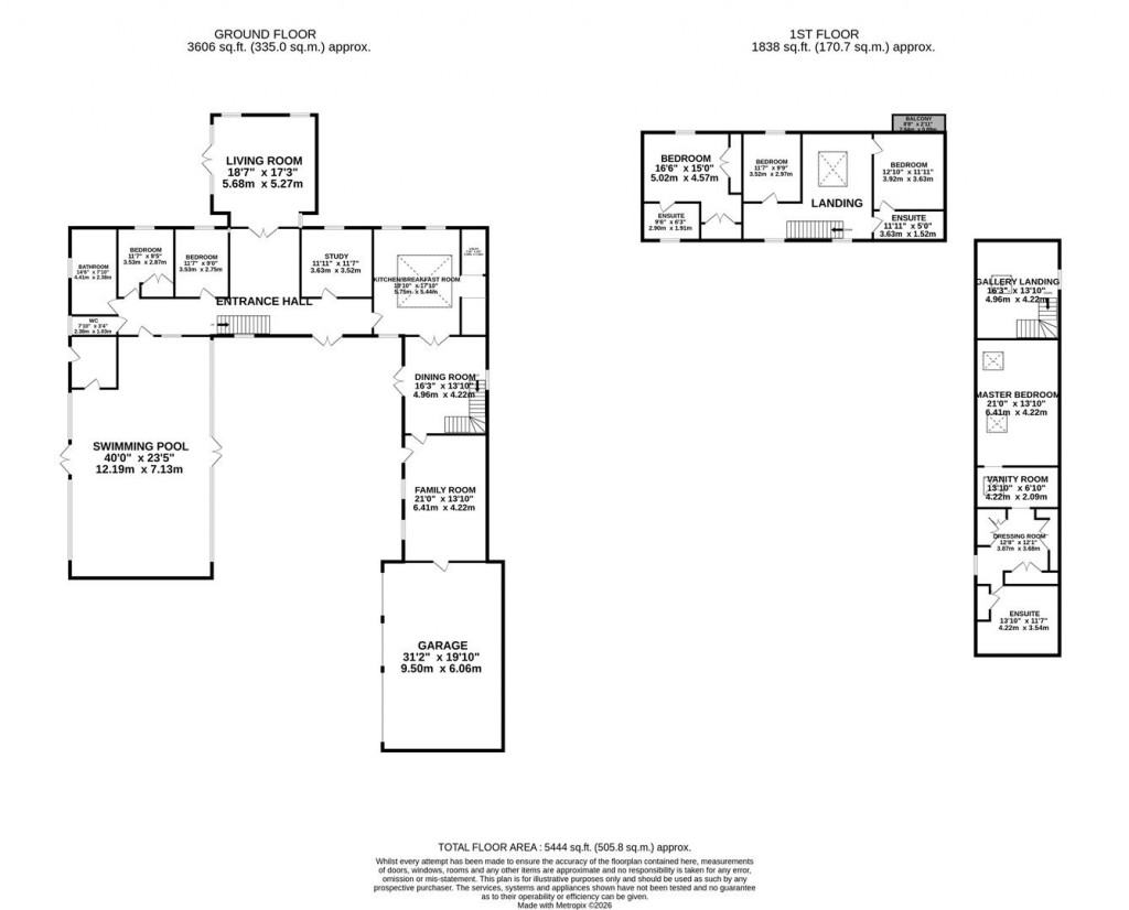 Floorplans For Church Lane, Cranford, Kettering