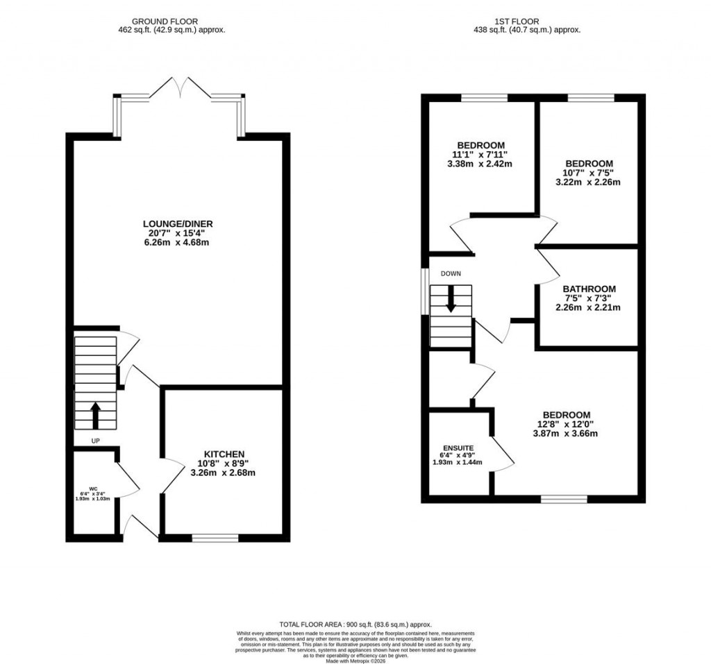 Floorplans For Irthlingborough Road North, Wellingborough