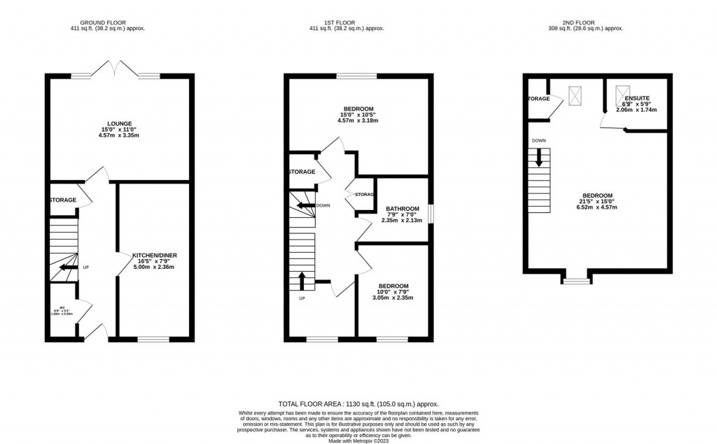 Floorplans For The Avenue, Corby