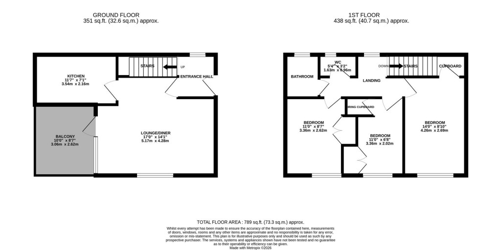 Floorplans For Ripley Walk, Corby
