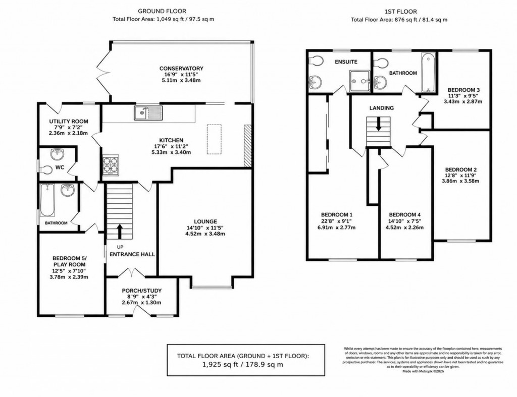 Floorplans For Gretton Court, Wellingborough