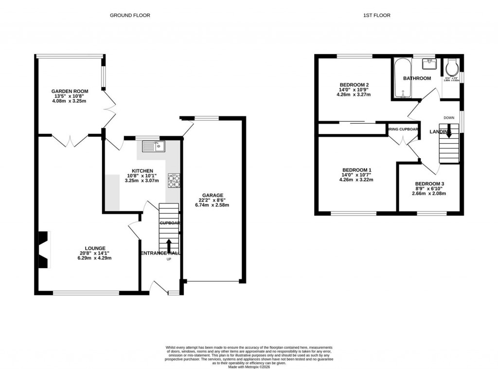 Floorplans For John Smith Avenue, Rothwell, Kettering