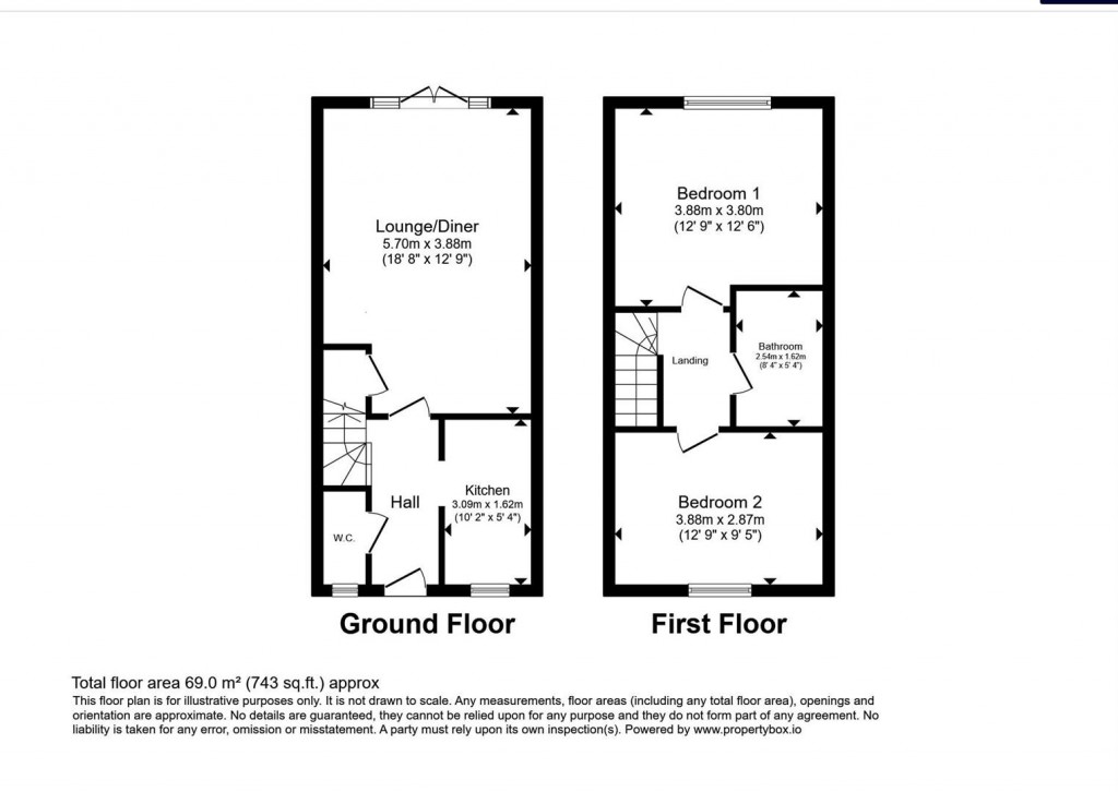 Floorplans For Cottesbrooke Way, Raunds