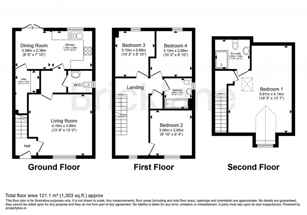 Floorplans For Storer Road, Earl Shilton, Leicester