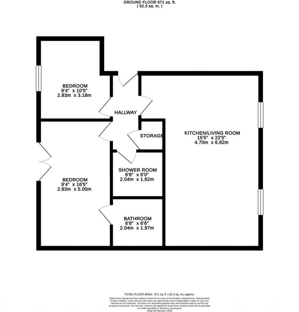 Floorplans For Chichele Street, Higham Ferrers