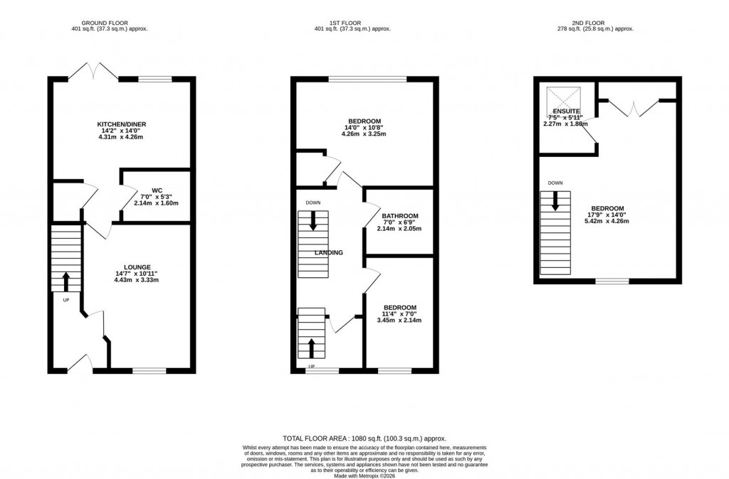 Floorplans For Mistletoe Gardens, Priors Hall, Corby
